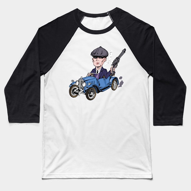 thomas shelby Baseball T-Shirt by Paundra